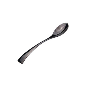 BWS1178 Black Coffee, Tea Spoon with Mirror Finish