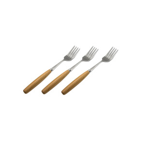 BWS1212 Stainless Steel Fork with Wooden Handle