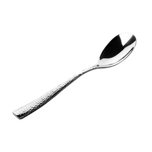BWS1283 Hammered Dots Dining Spoon