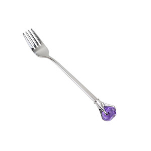 BWS1311 Dining Fork with Crystal Handle