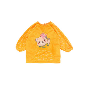 BWB1249 Children's Long Sleeved Velvet Bib