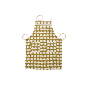 APA1138 Japanese Style Hedgehog Patterns Apron with Two Pockets