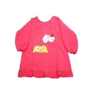 APA1164 Long Sleeved 100% Cotton Apron with Cute Animal Patterns