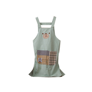APA1210 Children's Polyester Apron with Cute Bear Pattern