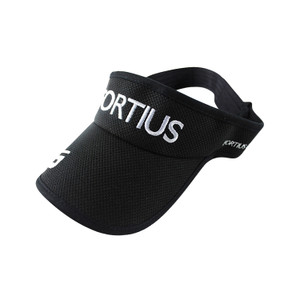 APH1211 Stylish Black Cotton Visor Hat