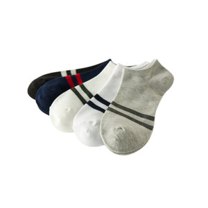 APS1153 Men's Striped Low Cut Sock