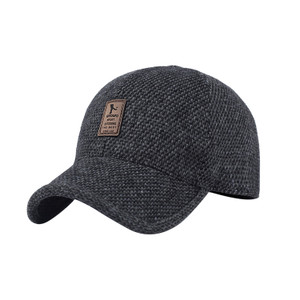APH1267 Senior Men's Woolen Felt Baseball Cap