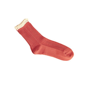 APS1168 Toddler Cotton Sock with Floral-cuff