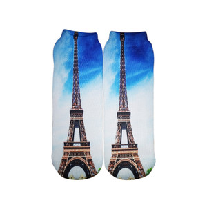 APS1187 Unisex Low-cut Sock with 3D Printing