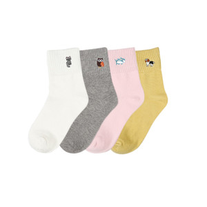 APS1245 Solid Color Women's Sock