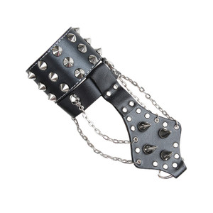 APG1207 Unique Leather Bracelet Ring