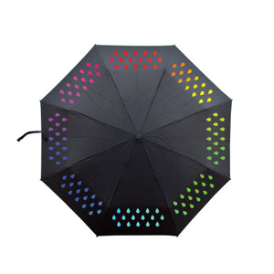 SUT1137 Color-changing Tri-fold Umbrella-43"