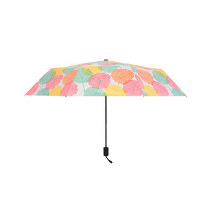 SUT1175 UV Protection Maple Leaf Designed Umbrella-43"