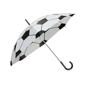 SUT1176 Soccer Printed Straight Umbrella-31"