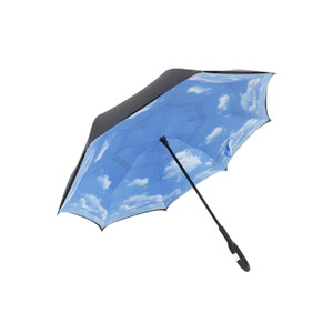 SUT1197 Double Layer Inverted Umbrella with C-shaped Handle