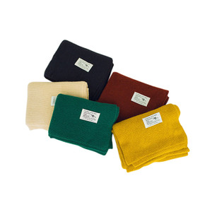 APC1158 Student's Solid Color Woolen Yarn Scarf
