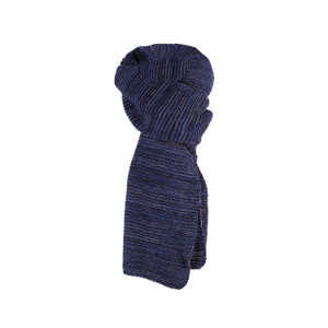 APC1172 Unisex Splicing Color Woolen Yarn Knitted Scarf