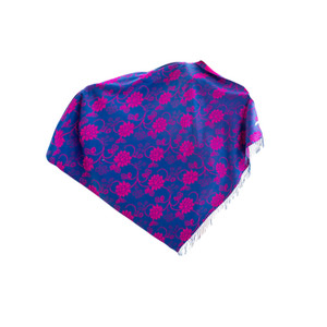 APC1180 Chinese Style Cotton Blending Scarf with Fringe