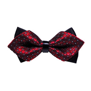 APE1527 Men's Bold Color Sharp Bowtie