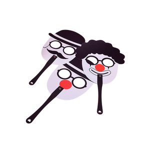 SUF1187 Funny Pattern PVC Hand Fan