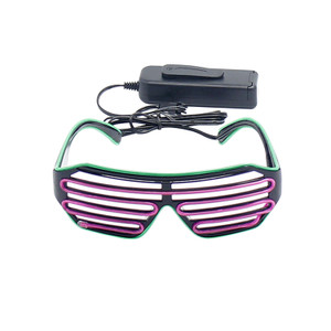 SUS1190 Light Up LED Flashing Glow Party Glasses