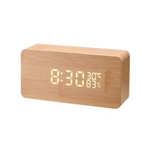 FPE1152 Digital Imitate Wooden Alarm Clock