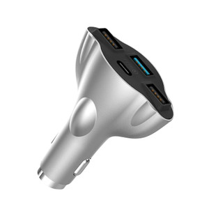 ELC1184 4-port Metal Car Charger
