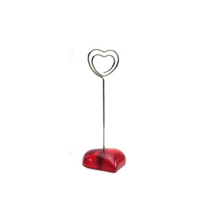 OPC1137Heart-shaped Base Card Clip
