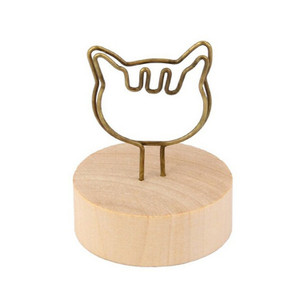 OPC1154 Wooden Memo Photo Clip Holder
