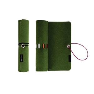 FPH11228-slot Felt Roll-up Pencil Wrap