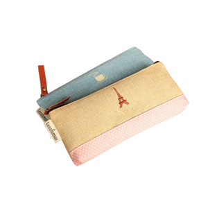 FPH1125Stylish Canvas Pencil Pouch with Customized Picture