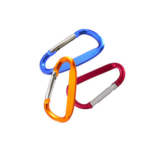 SUC1221 D Shape Aluminum Buckle Carabiner