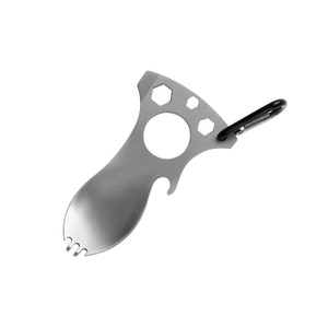 HAO1161 Multi-purpose Utility Spork with Carabiner