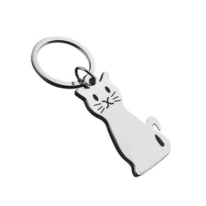 HAK1169 Adorable Model Cat Keychain