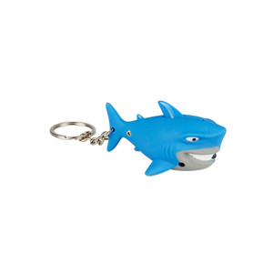 BWR1129Shark LED Luminous Sound Keychain