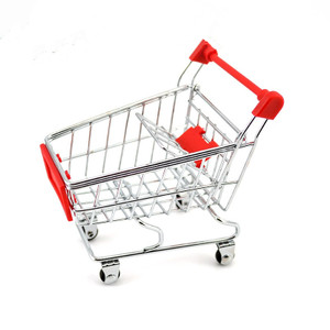 FPE1204 Mini Shopping Cart Desktop Organizer