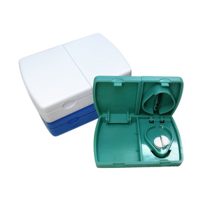 HAL1200 Mini Pill Box Organizer with Pill Cutter