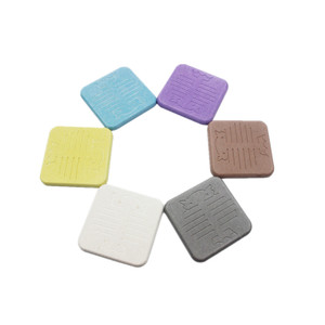 HAD1216 Square Non-slip Diatomite Absorbent Coaster