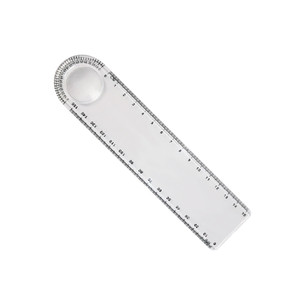 FPE1252 Practical Stationery Arithmetic Ruler with Magnifier