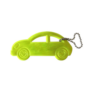 SUE1341 Car-shaped Reflective Pendant
