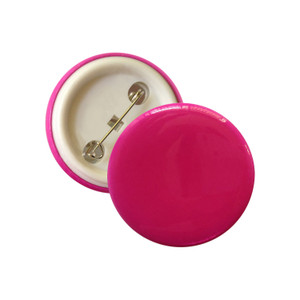 SUE1343 Round Shape PVC Plastic Reflective Button Badge