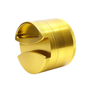 HAC1353 Aluminum Herb, Spice Grinder with Paper Storage Groove