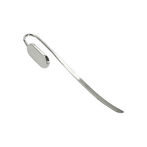 FPE1290 Silver Tone Metal Bookmark