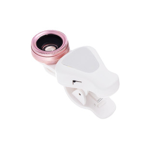 ELA1215 2-in-1 Smartphone Lens with led Flash Fill Light