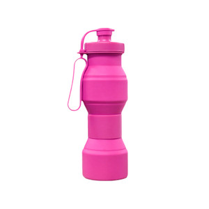 SUD1202 Travel Silicone Collapsible Water Bottle