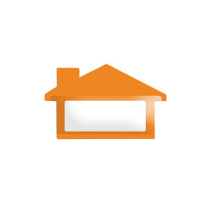 FPE1336 House-shaped PVC Magnifier Bookmark