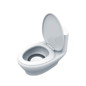 ELR1301 Toilet Mini Wired Stereo Music Speaker
