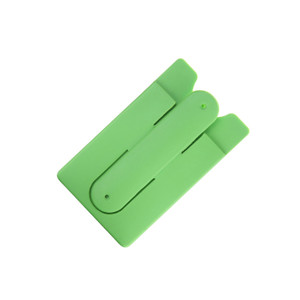 ELA1245 Universal Card Holder Deformable Silicone Cellphone Back Sticker Mobile Stand