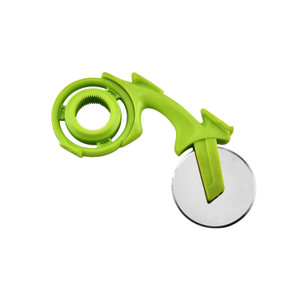 HAC1434 Bicycle Designed Pizza Cutter with Opener