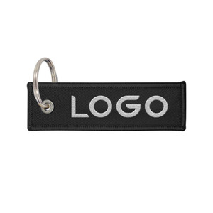 BWR1157 Embroidery Weaving Mini Card Keychain